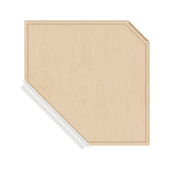 J&K Pure B5 Wall Diagonal Cabinet - 24" W x 36" H
