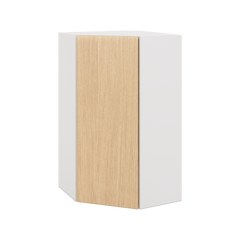 Modernform Cabinet Natural Oak 24" W X 42" H X 12" D Wall Diagonal Corner Cabinet