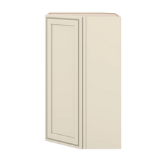 J&K Pearl Glazed H9 Wall Diagonal Cabinet - 24" W x 42" H