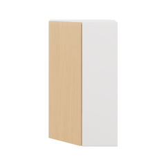 Modernform Cabinet Natural Oak 24" W X 42" H X 12" D Wall Diagonal Corner Cabinet