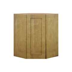 Modernform Cabinet Natural Shaker 27" W X 36" H X 15" D Wall Diagonal Corner Cabinet