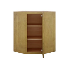 Modernform Cabinet Natural Shaker 27" W X 36" H X 15" D Wall Diagonal Corner Cabinet