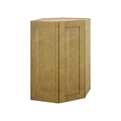 Modernform Cabinet Natural Shaker 27" W X 42" H X 15" D Wall Diagonal Corner Cabinet