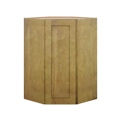 Modernform Cabinet Natural Shaker 27" W X 42" H X 15" D Wall Diagonal Corner Cabinet