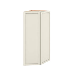 Modernform Cabinet Slim Dove White 12" W X 30" H X 12" D Wall Corner End Cabinet
