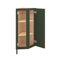 Modernform Cabinet Slim Sage Green 12" W X 30" H X 12" D Wall Corner End Cabinet