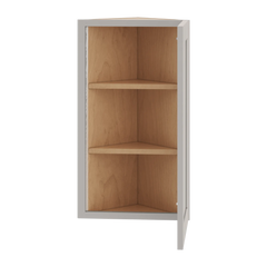 CNC Luxor 5-Piece Misty Grey 12" W X 30" H Single Door Wall End Cabinet