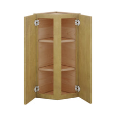 Modernform Cabinet Natural Shaker 12" W X 30" H X 12" D Wall Corner End Cabinet