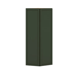 Modernform Cabinet Slim Sage Green 12" W X 36" H X 12" D Wall Corner End Cabinet