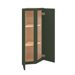 Modernform Cabinet Slim Sage Green 12" W X 36" H X 12" D Wall Corner End Cabinet
