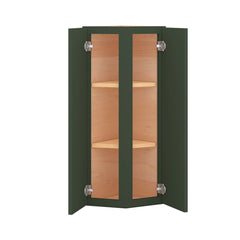 Modernform Cabinet Slim Sage Green 12" W X 36" H X 12" D Wall Corner End Cabinet