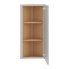 CNC Luxor 5-Piece Misty Grey 12" W X 36" H Single Door Wall End Cabinet