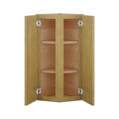 Modernform Cabinet Natural Shaker 12" W X 36" H X 12" D Wall Corner End Cabinet