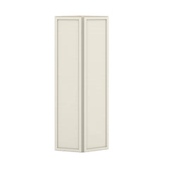 Modernform Cabinet Slim Dove White 12" W X 42" H X 12" D Wall Corner End Cabinet