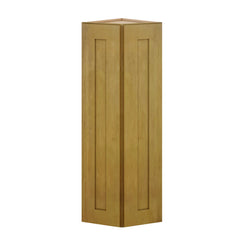 Modernform Cabinet Natural Shaker 12" W X 42" H X 12" D Wall Corner End Cabinet
