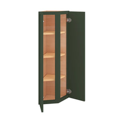 Modernform Cabinet Slim Sage Green 12" W X 42" H X 12" D Wall Corner End Cabinet