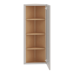 CNC Luxor 5-Piece Misty Grey 12" W X 42" H Single Door Wall End Cabinet