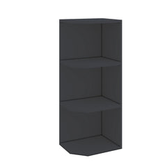 Modernform Cabinet Onyx Black Shaker 09" W X 30" H X 12" D Wall Open End Cabinet