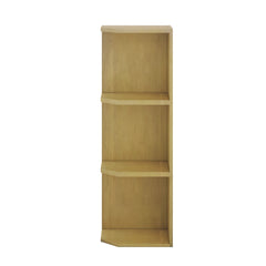 Modernform Cabinet Natural Shaker 09" W X 36" H X 12" D Wall Open End Cabinet