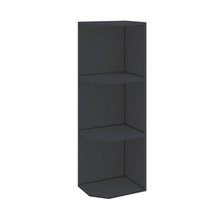 Modernform Cabinet Onyx Black Shaker 09" W X 36" H X 12" D Wall Open End Cabinet