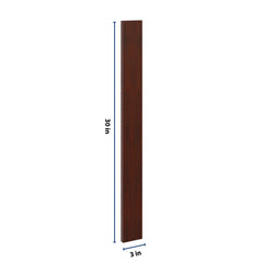 J&K Mahogany J5 Wall Filler 3" W x 30" H