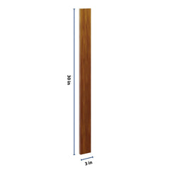 J&K Mocha Glazed K10 Wall Filler 3" W x 36" H
