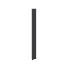 Modernform Cabinet Onyx Black Shaker 3" W X 36" H Wall Filler