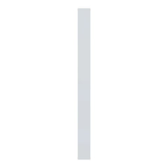 J&K White Shaker S8 Wall Filler 3" W x 36" H