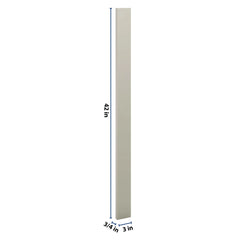 J&K Pebble B6 Wall Filler 3" W x 42" H