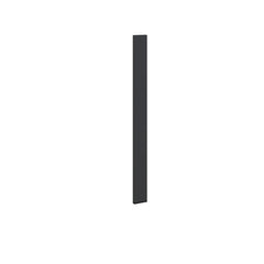Modernform Cabinet Onyx Black Shaker 3" W X 42" H Wall Filler
