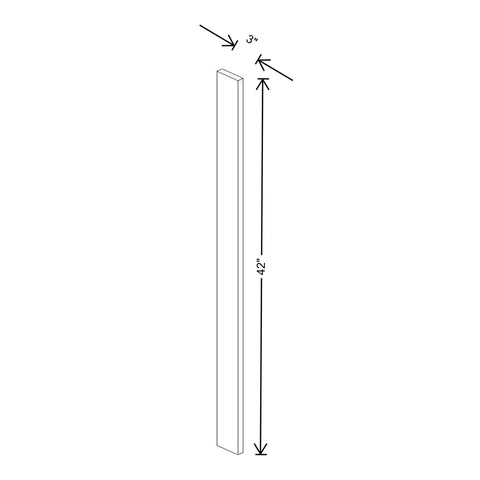 Fabuwood Allure Galaxy Horizon 3" W X 42" H Wall Filler