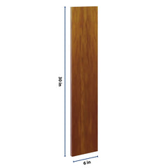 J&K Mocha Glazed K10 Wall Filler 6" W x 30" H