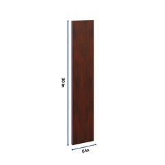 J&K Mahogany J5 Wall Filler 6" W x 30" H