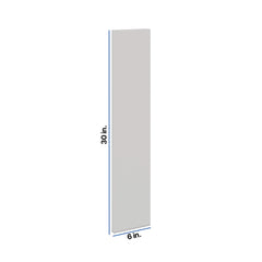 Modernform Cabinet White Shaker 6" W X 30" H Wall Filler