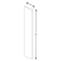 Fabuwood Ovela Catalina Como Ash 1 6" W X 30" H Wall Filler