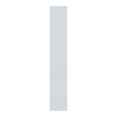 J&K White Shaker S8 Wall Filler 6" W x 36" H