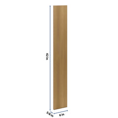 J&K Butterscotch B8 Wall Filler 6" W x 42" H