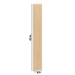 Modernform Cabinet Natural Oak 6" W X 42" H Wall Filler