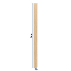 Modernform Cabinet Natural Oak 6" W X 96" H Tall Filler