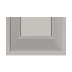 CNC Luxor Misty Grey 30" W Traditional Wood Hood