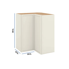 Modernform Cabinet Slim Dove White 24" W X 30" H X 12" D Wall Easy Reach Cabinet