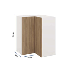 Modernform Cabinet Walnut 24" W X 30" H X 12" D Wall Easy Reach Cabinet