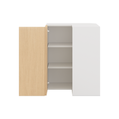 Modernform Cabinet Natural Oak 24" W X 30" H X 12" D Wall Easy Reach Cabinet