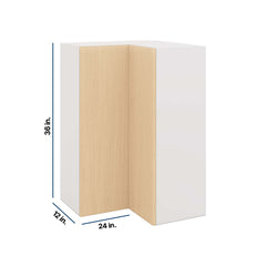 Modernform Cabinet Natural Oak 24" W X 36" H X 12" D Wall Easy Reach Cabinet