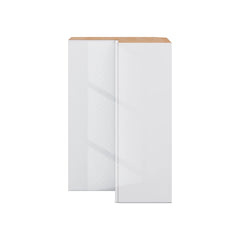 Modernform Cabinet Gloss White 24" W X 36" H X 12" D Wall Easy Reach Cabinet