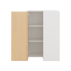 Modernform Cabinet Natural Oak 24" W X 36" H X 12" D Wall Easy Reach Cabinet