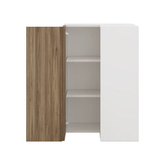 Modernform Cabinet Walnut 24" W X 36" H X 12" D Wall Easy Reach Cabinet