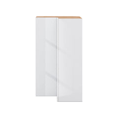 Modernform Cabinet Gloss White 24" W X 42" H X 12" D Wall Easy Reach Cabinet