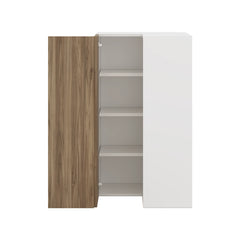 Modernform Cabinet Walnut 24" W X 42" H X 12" D Wall Easy Reach Cabinet