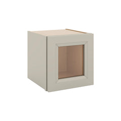 J&K Pebble B6 Wall Glass Cabinet - 12" W x 12" H (No Glass Insert)